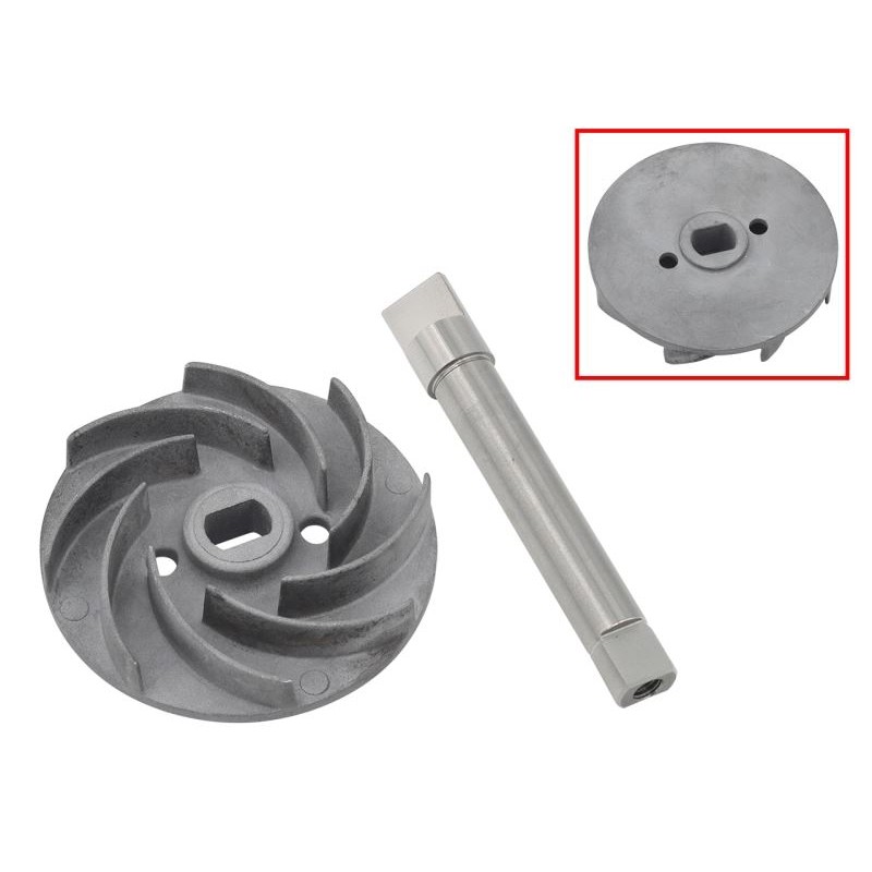 Wałek i wirnik pompy wody do Polaris Ranger Crew/XP '13-'15, RZR 900 '11-'15, RZR 1000 '14-'15