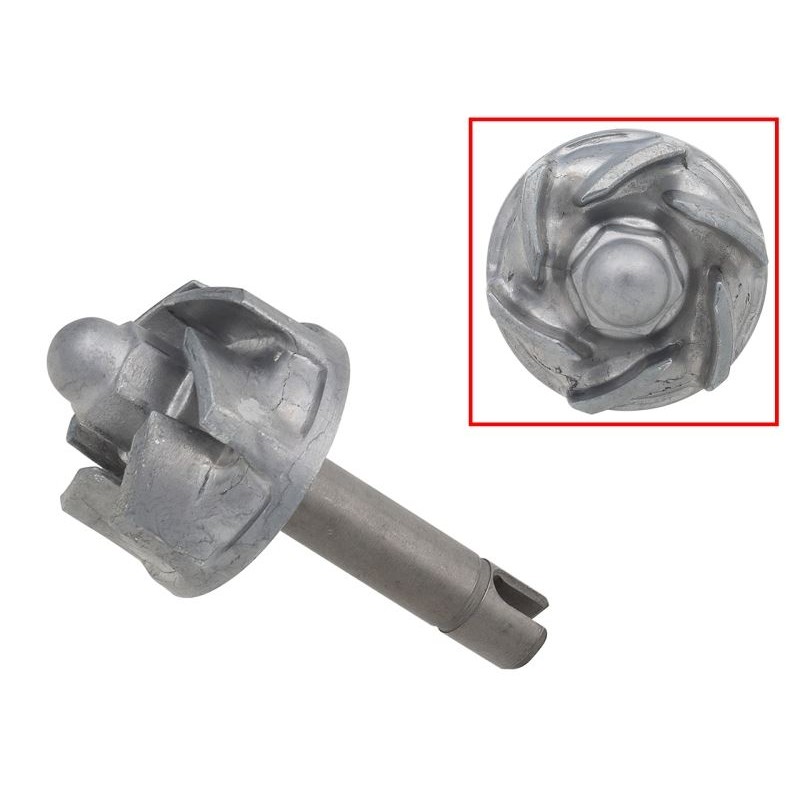 Bronco Wałek i Wirnik Pompy Wody Yamaha YFM 400 '00-'08, YFM 450 '03-'14 (5CG-12450-00-00)