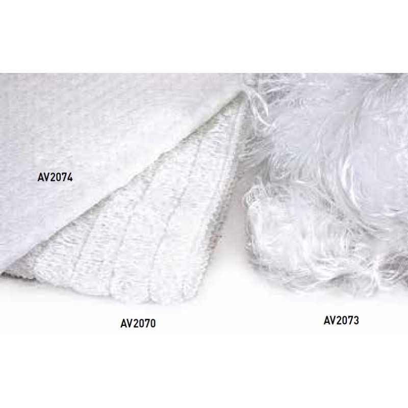 Materiał izolacyjny do wydechu 600°C 900x500x6mm - tkanina przeszywana