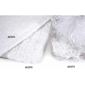 Mata przeszywana M.C. WEŁNA (WATA) DO WYDECHU (500°C) (500X350X10MM)