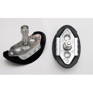 m.c. trzymak opony 1,85 (ergal) z nakrętką aluminiową nitowany