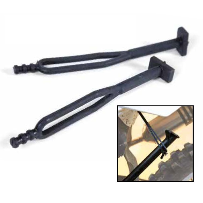 Trzymak (wieszak) stopki bocznej gumowy uniwersalny (2 szt.)