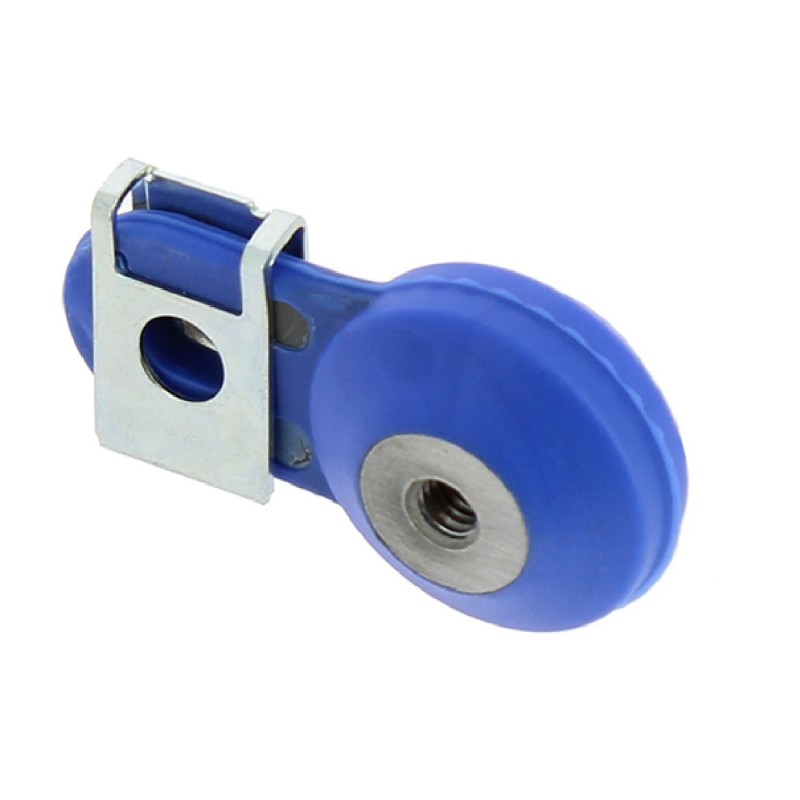 M.C. MOCOWANIE (WIESZAK, SILENTBLOCK) TUBY REZONANSOWEJ (DYFUZORA) KTM / HUSQVARNA / BETA ( 1 SZT. ) NIEBIESKI