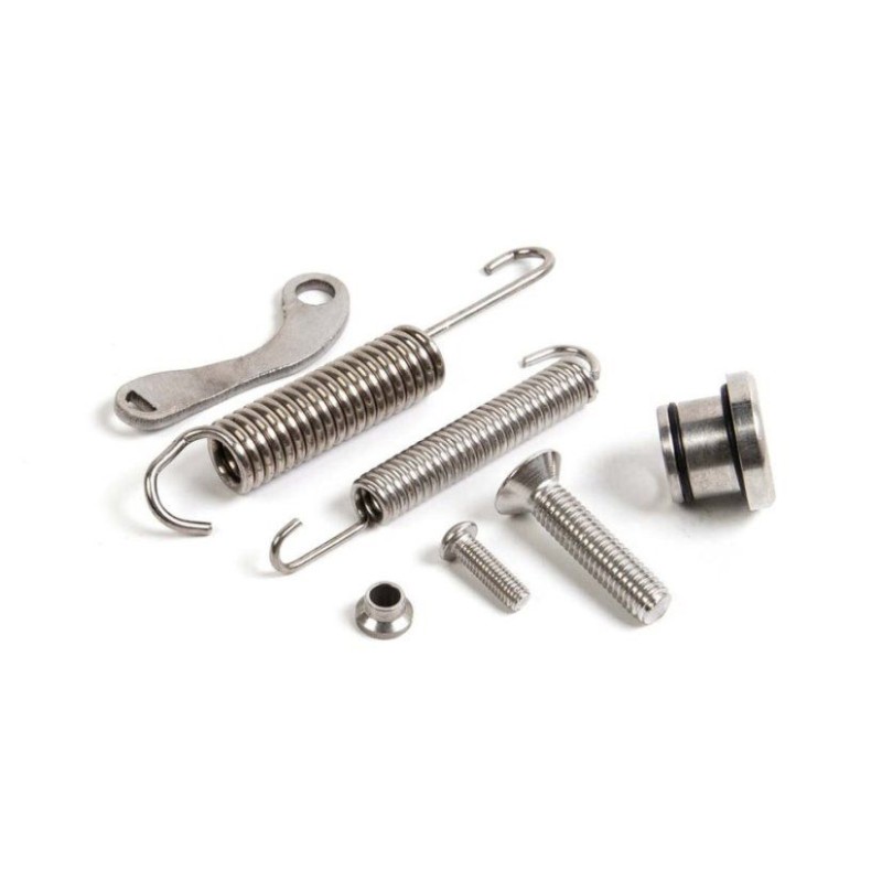 AWORKX ZESTAW NAPRAWCZY STOPKI BOCZNEJ KTM EXC(F) 2024->, HUSQVARNA FE,TE,2024->, GASGAS EC(F) 2024-> KOLOR SREBRNY