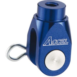 Końcówka ośki pompy hamulcowej tył Yamaha YZ/YZF '03-'12, Suzuki RMZ 250 '07-'10 niebieska