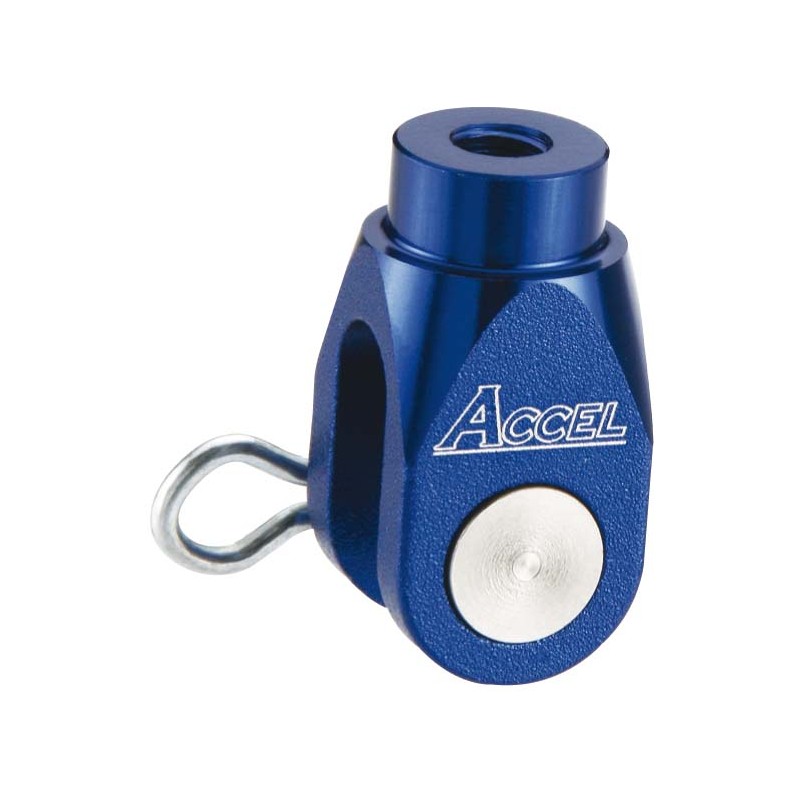 Końcówka ośki pompy hamulcowej tył Yamaha YZ/YZF '03-'12, Suzuki RMZ 250 '07-'10 niebieska