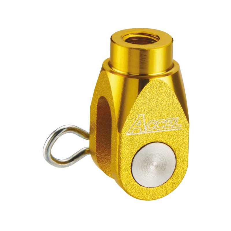 Końcówka Ośki Pompy Hamulcowej Tył Kawasaki KX 250/450F '04-'12, Suzuki RMZ 250 '04-'06 Złoty