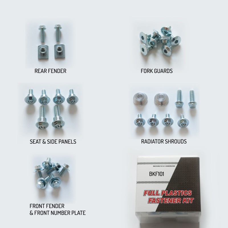 Komplet śrub do plastików Honda CRF 450R '13-'16, CRF 250R '14-16