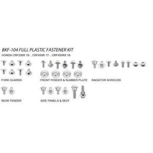 Komplet śrub do plastików Honda CRF 250R, CRF 450R, CRF 450RX (BKF-104)