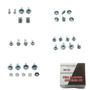 Komplet śrub do plastików Kawasaki KXF 250 '17-20, KXF 450 '16-20 (BKF-302)