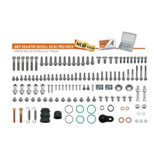 Komplet śrub pro pack factory 2T (duży) KTM 50/65 SX/XC '02