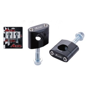 ACCEL Mocowanie/Podwyżki Kierownicy 34mm czarne BM-02BK22