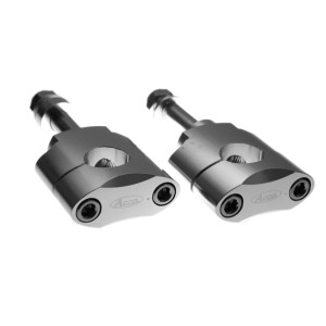 ACCEL MOCOWANIE/PODWYŻKI KIEROWNICY 34,7MM SREBRNY