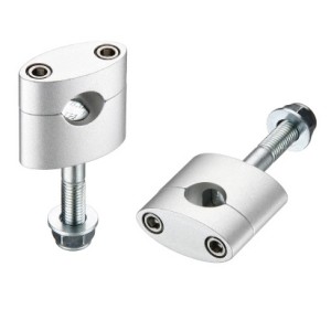 Mocowanie/podwyżka kierownicy 33mm czarne