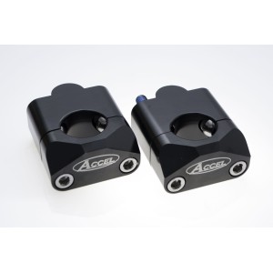 Mocowanie/podwyżka kierownicy 35mm czarna BM-09BK22/28