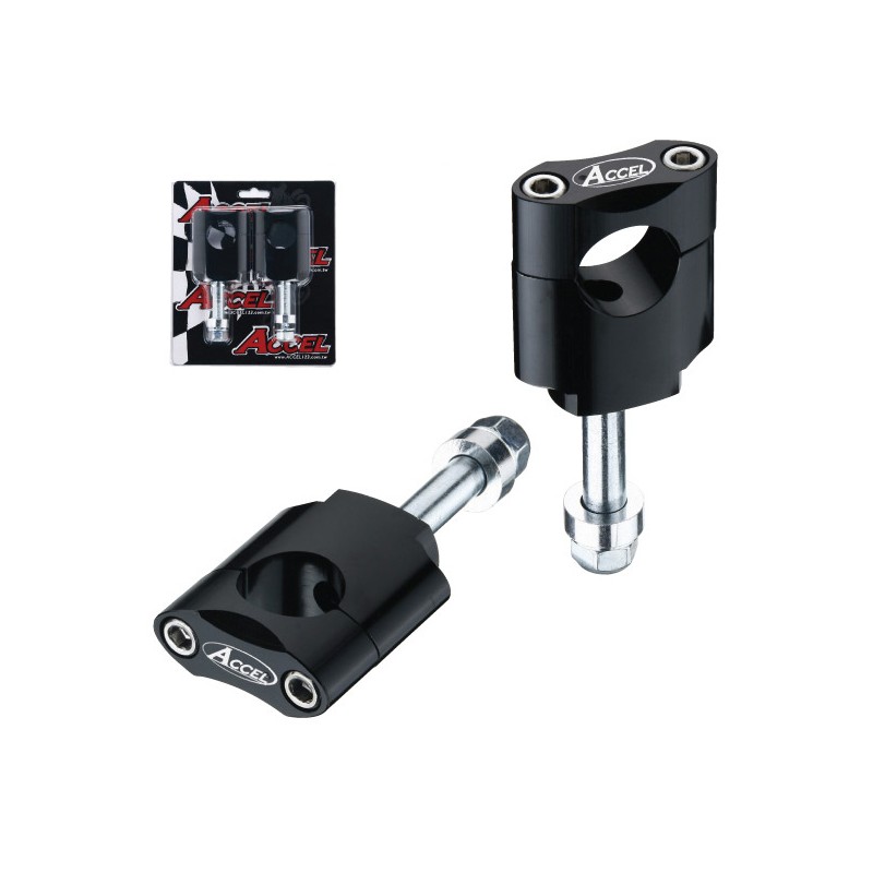 Mocowanie/podwyżka kierownicy 45mm srebrna - BM-13SV22