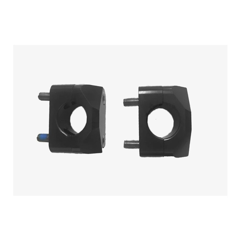 Mocowanie/podwyżka kierownicy 28,6mm wys. 20mm kolor czarny - BM-15BK28