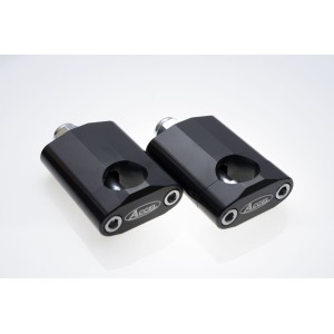 Mocowanie/podwyżki kierownicy 28,6mm wys. 58,5mm ze śrubą M12 kolor czarny