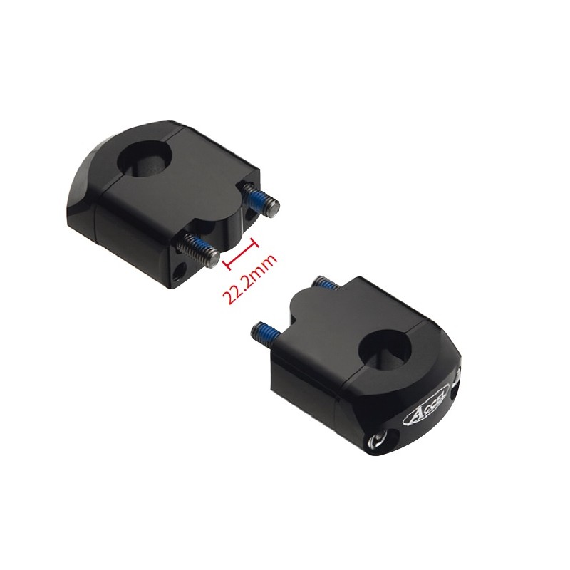 Mocowanie/podwyżki kierownicy 35mm kolor czarny BM-39BK22