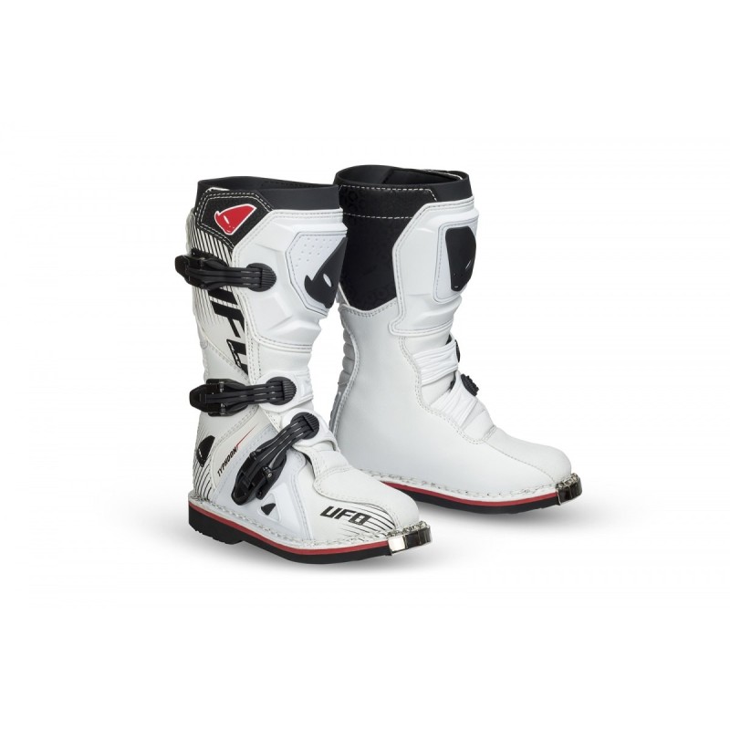 Buty UFO Typhoon Cross / Offroad Dziecięce Białe Rozmiar 38 - Oferta Specjalna
