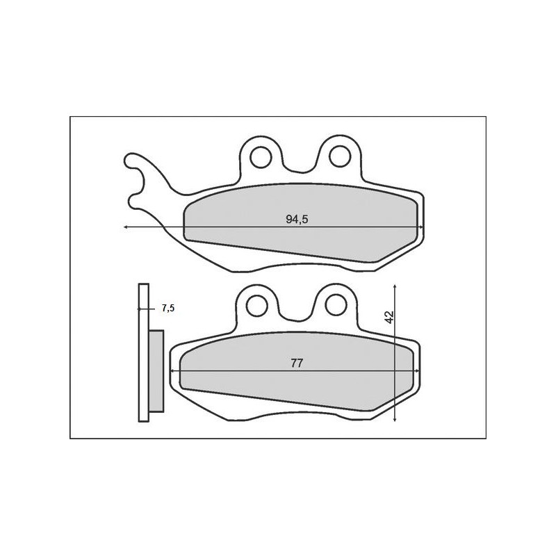 Klocki hamulcowe BRENTA KH194 (ORGANIC) - najlepsza jakość i wydajność