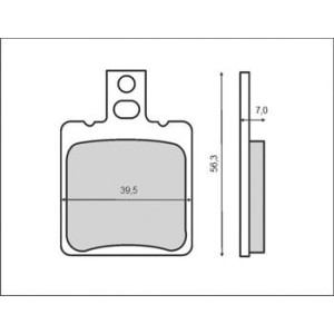 BRENTA KLOCKI HAMULCOWE KH047 (ORGANIC) - najlepsza jakość w atrakcyjnej cenie