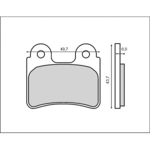 Brenta klocki hamulcowe KH303 (organic) - najlepsza jakość w przystępnej cenie