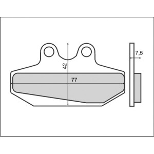 BRENTA KLOCKI HAMULCOWE KH167 (ORGANIC) - Najlepsza jakość w atrakcyjnej cenie