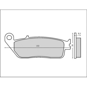 BRENTA KLOCKI HAMULCOWE KH226 / KH142 (ORGANIC) - Najwyższa jakość w atrakcyjnej cenie