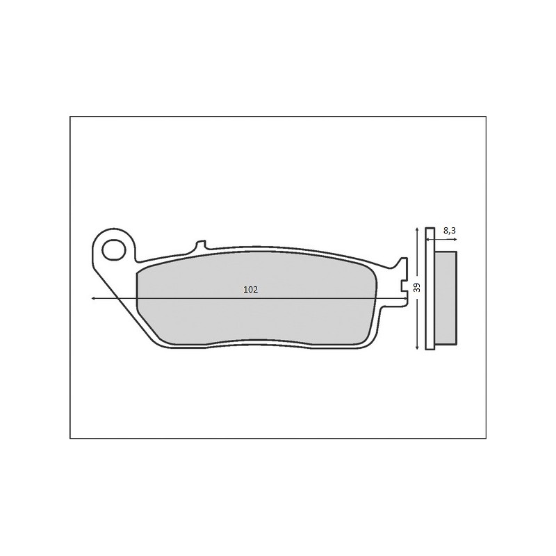 BRENTA KLOCKI HAMULCOWE KH226 / KH142 (ORGANIC) - Najwyższa jakość w atrakcyjnej cenie