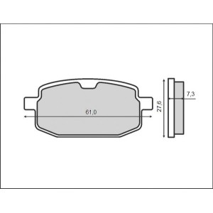 BRENTA KLOCKI HAMULCOWE KH169 (ORGANIC) - najlepsza jakość w dobrej cenie!