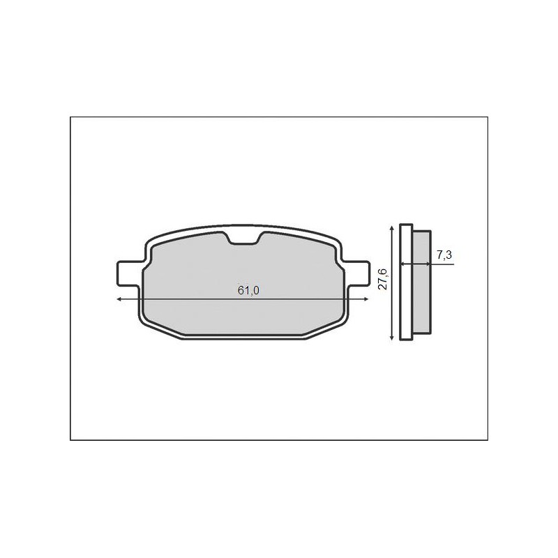 BRENTA KLOCKI HAMULCOWE KH169 (ORGANIC) - najlepsza jakość w dobrej cenie!