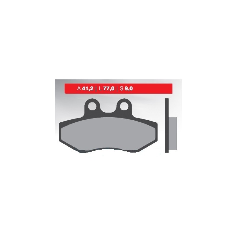 Klocki hamulcowe BRENTA KH393 do Yamaha NXC 125 Cygnus`04-13, MBK Flame 125`04-12 - przód