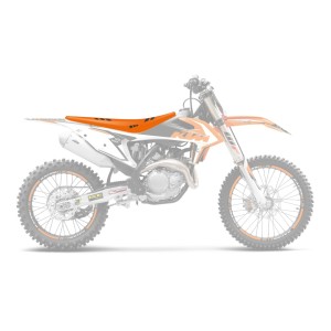 Pokrowiec na siedzenie KTM SX/SXF/EXC pomarańczowy czarny - wyprzedaż