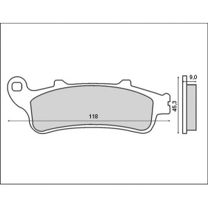BRENTA KLOCKI HAMULCOWE KH388 (ORGANIC) - najlepsza jakość w atrakcyjnej cenie