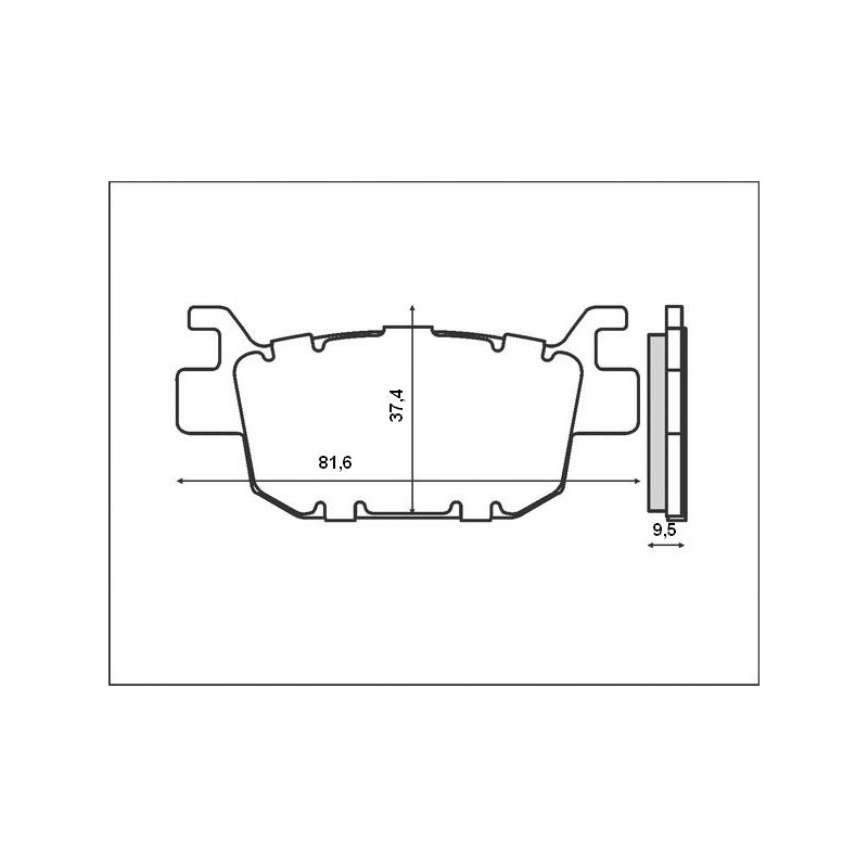 BRENTA KLOCKI HAMULCOWE KH415 (ORGANIC) - Najlepsza jakość w atrakcyjnej cenie