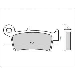 BRENTA KLOCKI HAMULCOWE KH131 (ORGANIC) - najlepsza jakość w najlepszej cenie