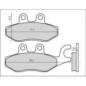 BRENTA KLOCKI HAMULCOWE KH418 (ORGANIC) - Najwyższa jakość w dobrej cenie