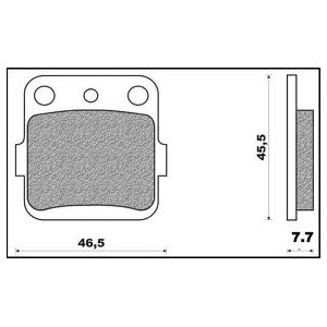 Klocki hamulcowe BRENTA KH084 (ORGANIC) - najlepsza jakość w dobrej cenie!
