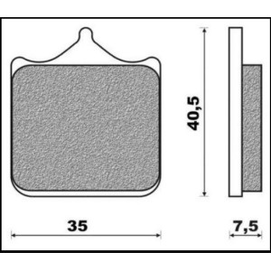 BRENTA KLOCKI HAMULCOWE KH322/4 (ORGANIC) - najlepsza jakość w atrakcyjnej cenie