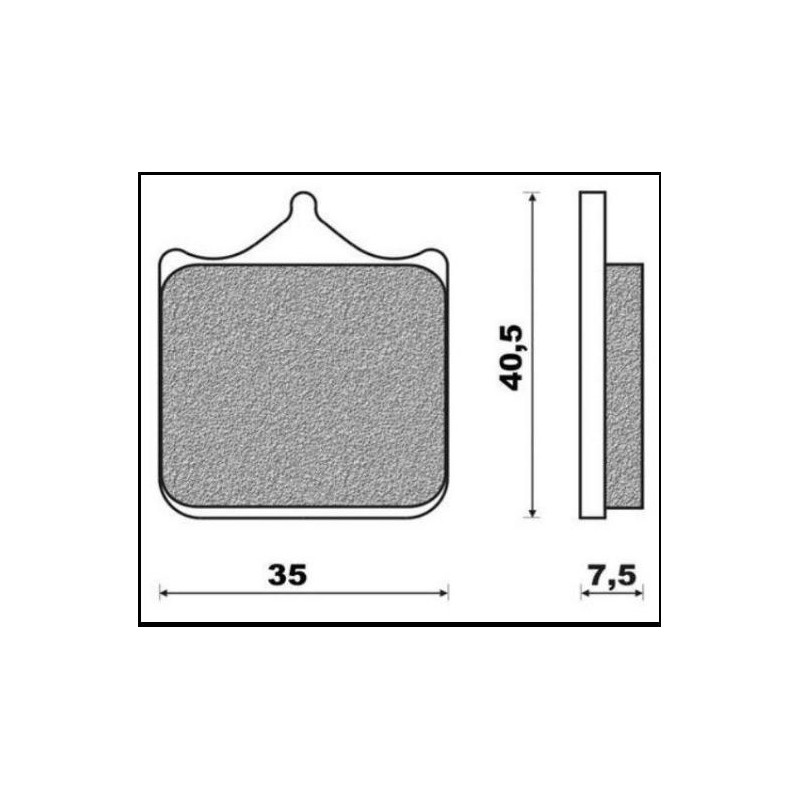 BRENTA KLOCKI HAMULCOWE KH322/4 (ORGANIC) - najlepsza jakość w atrakcyjnej cenie