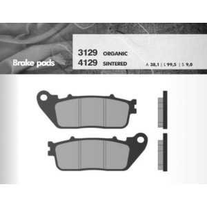 BRENTA KLOCKI HAMULCOWE KH488 (FT 3129) - Kup teraz!