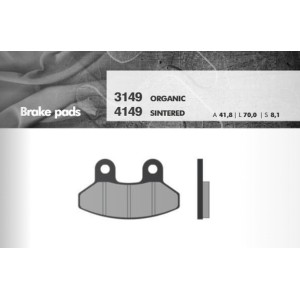 Klocki hamulcowe BRENTA KH306 do Laverda/SYM - najlepsza jakość, szybka wysyłka!