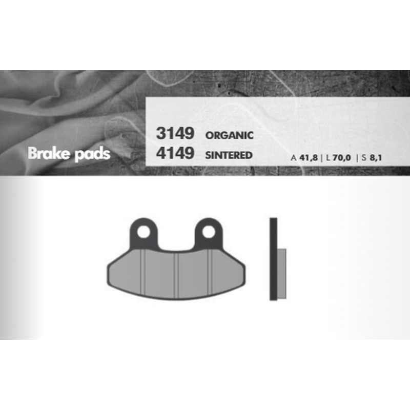 Klocki hamulcowe BRENTA KH306 do Laverda/SYM - najlepsza jakość, szybka wysyłka!