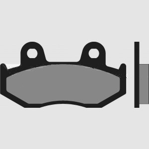 Bretna Klocki Hamulcowe KH323 / KH92 Spiek Metaliczny (Złote) (FT 4034)