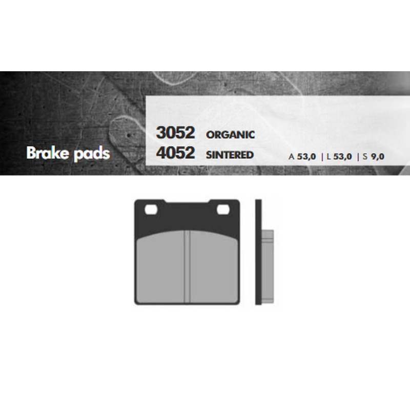 Klocki hamulcowe BRENTA KH63 złote - FT 4052