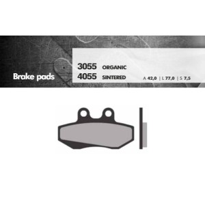 BRENTA KLOCKI HAMULCOWE KH167 SPIEK METALICZNY ZŁOTE FT 4055