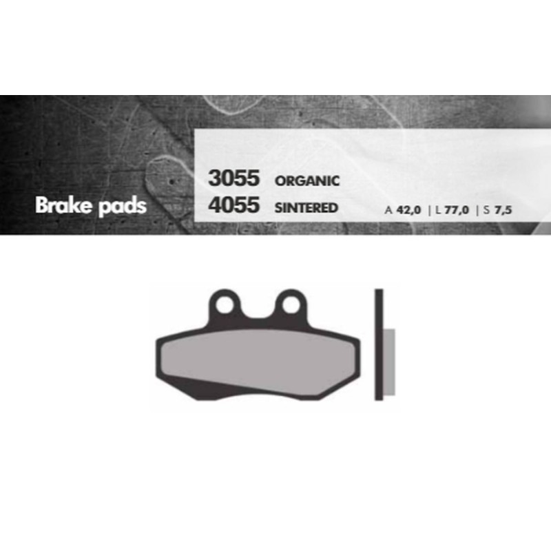 BRENTA KLOCKI HAMULCOWE KH167 SPIEK METALICZNY ZŁOTE FT 4055