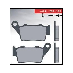 BRENTA KLOCKI HAMULCOWE KH208 SPIEK METALICZNY (ZŁOTE) (FT 4088)