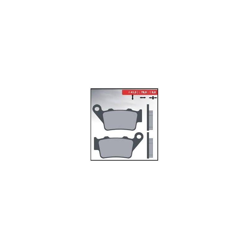 BRENTA KLOCKI HAMULCOWE KH208 SPIEK METALICZNY (ZŁOTE) (FT 4088)